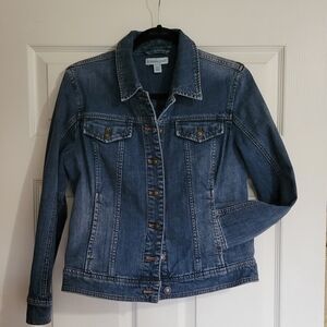 Coldwater Creek Denim Blue Jacket